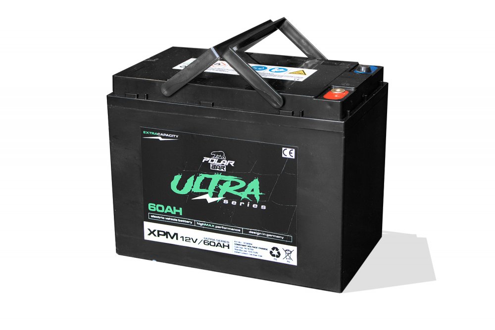Polar Bär Ultra Serie Batterie XPM 12V/60Ah für Ole/Truck